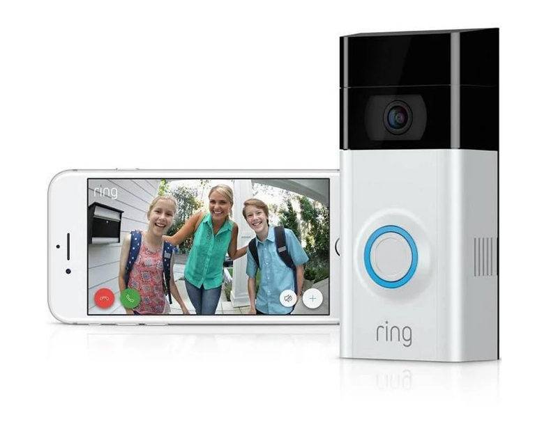 Ring2 wifi智能手机门铃 iOS/android兼容.