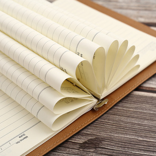 温州笔记本定制A5商务笔记本定制B5商务办公活页记事本皮面会议记