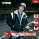 EVISU 福神男士 商标刺绣加厚棒球服飞行员夹克外套