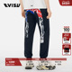 大M印花卫裤 EVISU福神 男士 2ESHTM5SP1092STSN