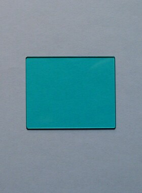 青蓝色滤光片 可见光通过滤光片 QB21 42*30*1mm