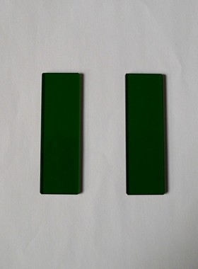 LB1 绿色玻璃 532nm带通滤光片 60*19*2mm