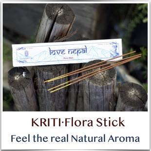 檀香木手工竹签香 Flora 纯檀香 Nepal Stick Love 尼泊尔