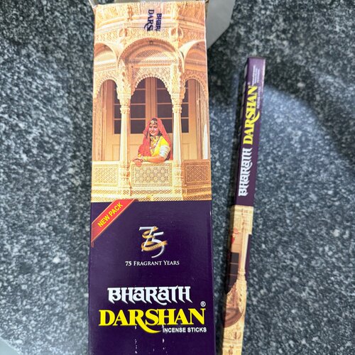 darshan印度香正品原装 竹签线香 室内香薰 净化 去异味 大盒装