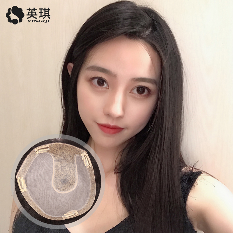 女真发夏季头顶补发块脱发假发片