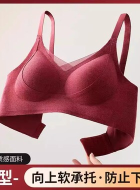 CelnoKlarv【礼盒+手提礼袋】微磨毛提拉暖肌内衣聚拢文胸Z3