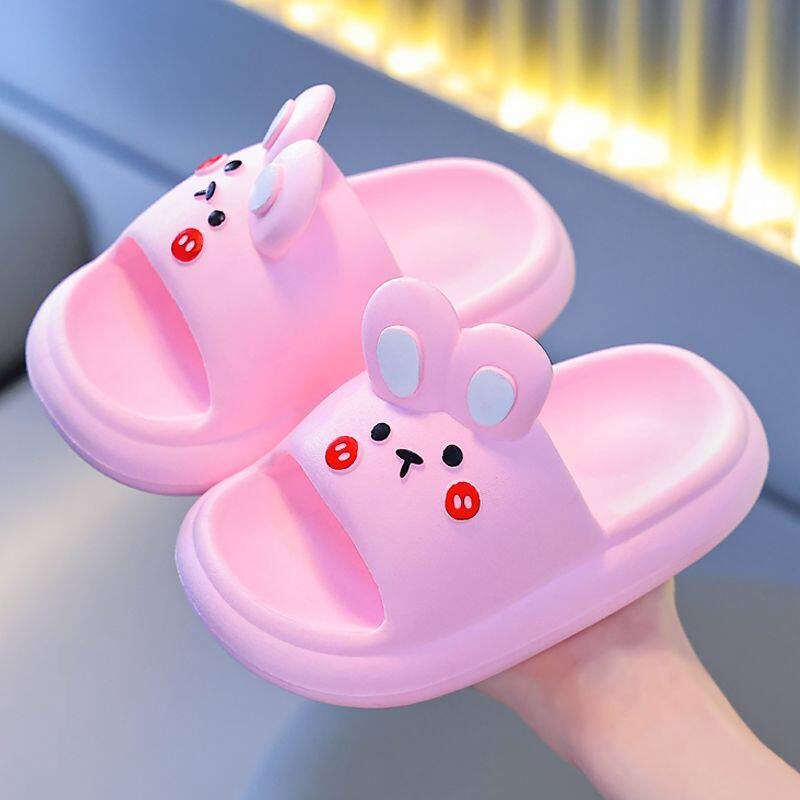 儿童拖鞋女童2026新款卡通兔子可爱男童宝宝小孩浴室洗澡家用防滑