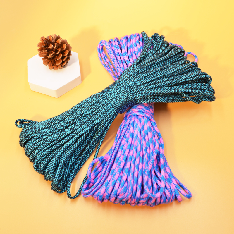 降落伞兵绳子编织手链野外求救生装备7芯多功能伞绳户外缠刀柄绳