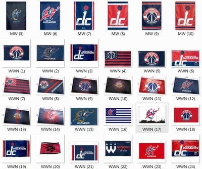Washington Wizards Home Flag华盛顿奇才队球迷旗帜