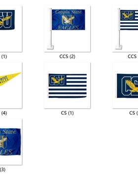 Coppin State Eagles University College Flag大学旗帜