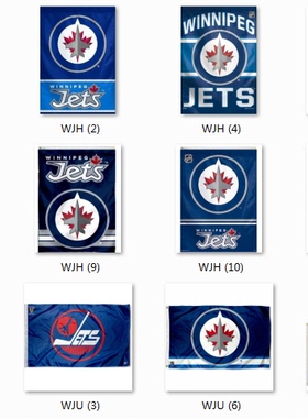 NHL Winnipeg Jets Flag温尼伯喷射机队球迷会场宿舍装饰旗帜