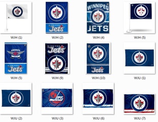 NHL Winnipeg Jets Flag温尼伯喷射机队球迷会场宿舍装饰旗帜