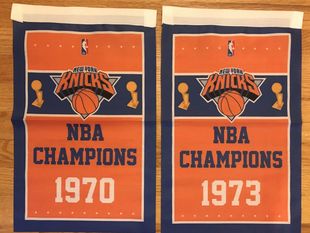 Knicks NBA York 饰海报 New Flag纽约尼克斯队冠军旗帜球迷会场装