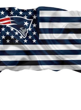 美式英格兰爱国者球迷旗帜NFL New England Patriots Flag国旗版