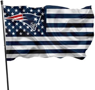 美式英格兰爱国者球迷旗帜NFL New England Patriots Flag国旗版