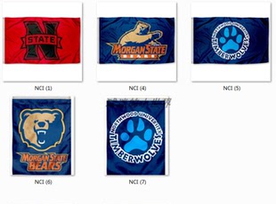 Morgan State University Northwood Timberwolves NWOSU Flag