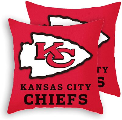 Kansas City Chiefs pillowcase堪萨斯城酋长队球迷抱枕套