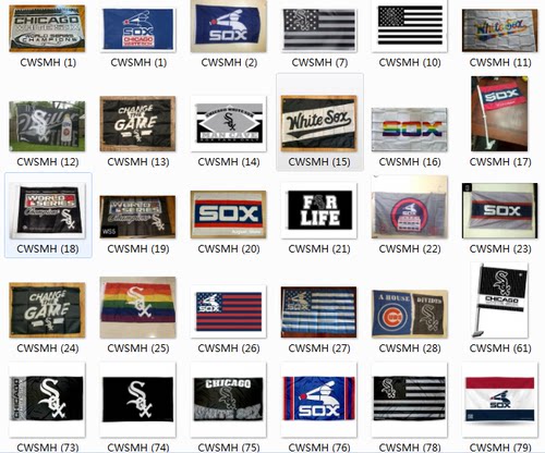 Chicago White Sox Logo House Garden Flag芝加哥白袜队旗帜车旗