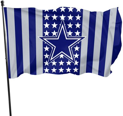 美式橄榄球队达拉斯牛仔队球迷旗帜NFL Dallas Cowboys Flag国旗