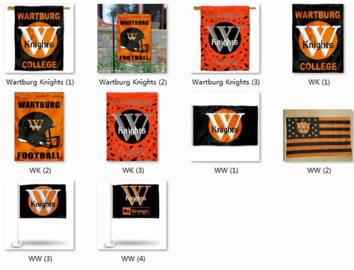 Wartburg College University Flag美国沃特堡学院名校装饰旗帜