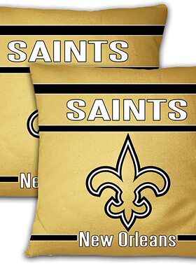 New Orleans Saints pillowcase新奥尔良圣徒队球迷抱枕套DIY抱枕