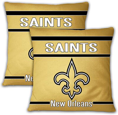 New Orleans Saints pillowcase新奥尔良圣徒队球迷抱枕套DIY抱枕