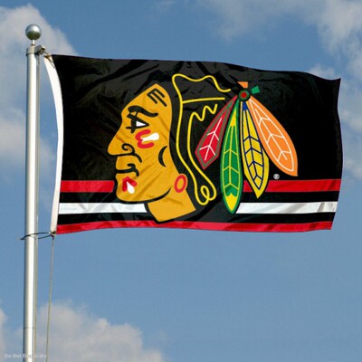 2018 Hockey NHL Chicago Blackhawks Flag订制NFL MLB NBA旗帜