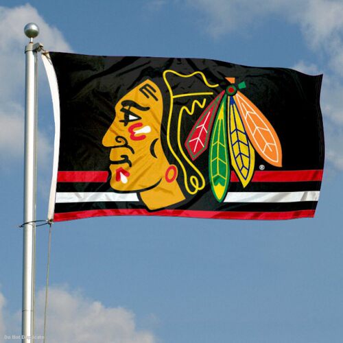 2018 Hockey NHL Chicago Blackhawks Flag订制NFL MLB NBA旗帜