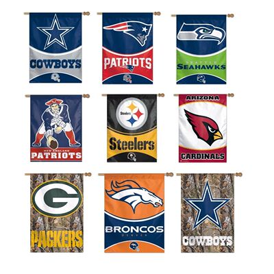 NFL Teams - Vertical House Flag订制MLB NHL NBA NCAA户外旗帜