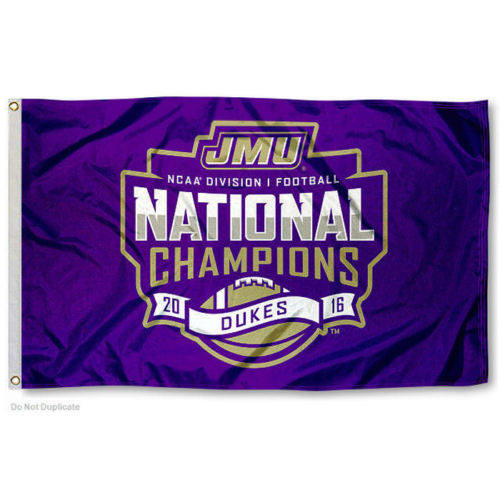 James Madison Dukes Division NCAA Football 大学名校校旗海报