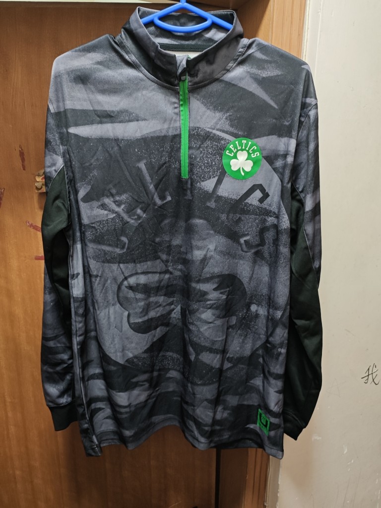 店庆全新凯尔特人队休闲投篮热身运动T恤