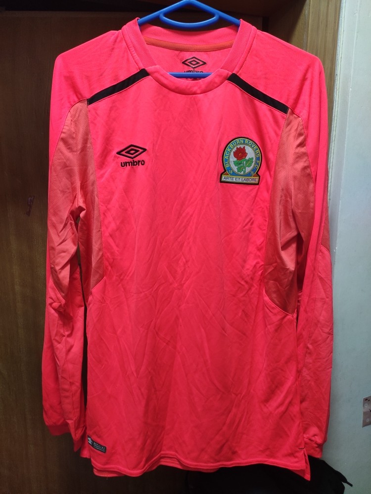 英超布莱克本男长袖球衣比赛队服英格兰