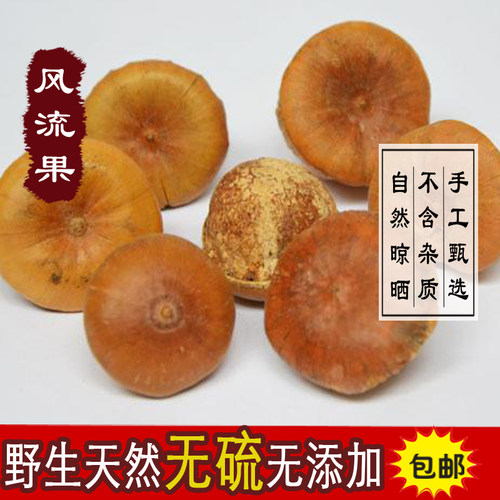 天然野生中药材 风流果 龟头子 天竺粒厚鳞柯包邮