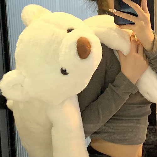 可爱趴趴熊毛绒玩具礼物送女生