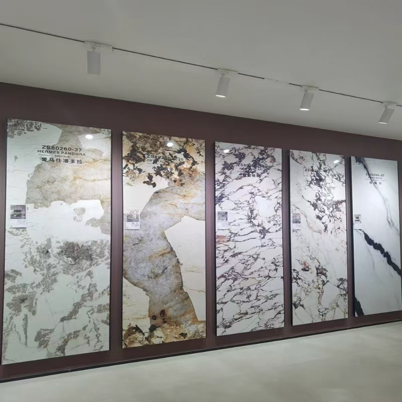 佛山哑光岩板800X2600板材15mm厚加工厨房台面桌面洗手台现代轻奢