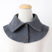 羽绒服防脏假领高领衣领女冬季 护颈脖套立领翻领保暖领子围脖