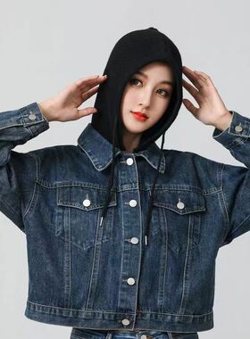 卫衣假帽子可拆卸单买棉衣羽绒服连帽羊毛纯色男女通用帽子保暖