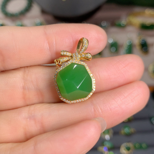 苹果绿吊坠