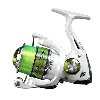 海明威悍将II湖钓轮 磁力刹车纺车轮鱼线轮路亚轮远投防炸线渔轮