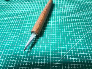 洞箫修吹口刀手工刻刀 木工刀木刻 吹口专用修刀m42磨制 老五刻刀