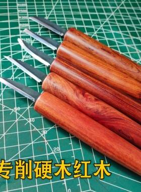 雕刻刀木工细节横手嫁接
