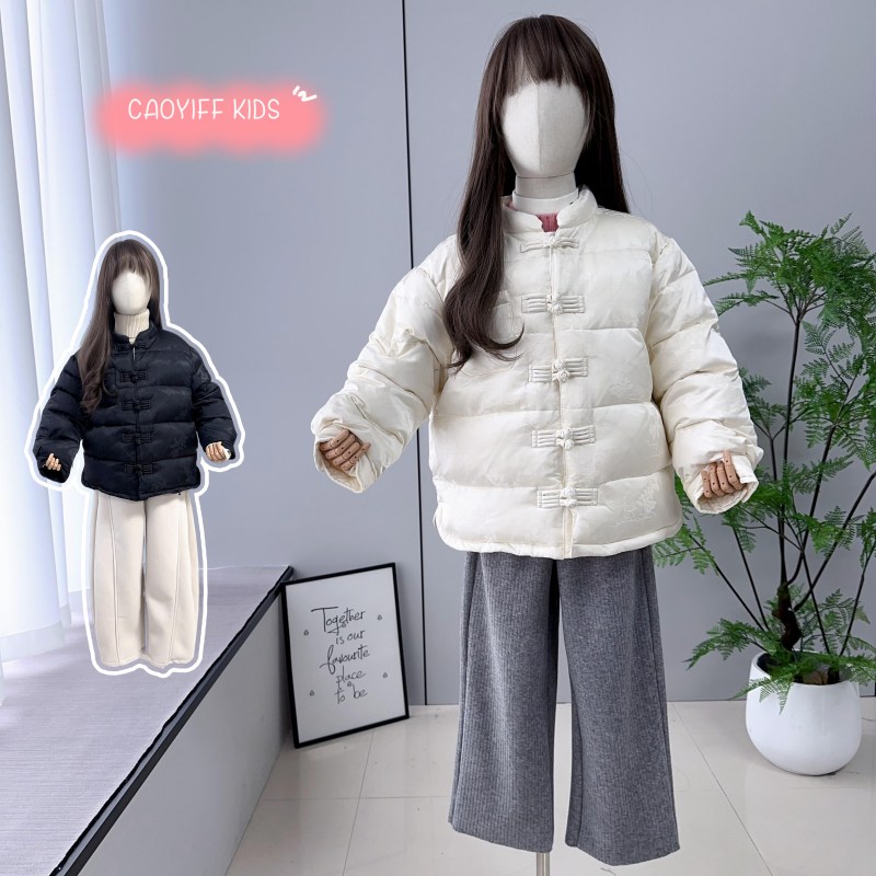 啦芙莱常规加厚女童羽绒服外套