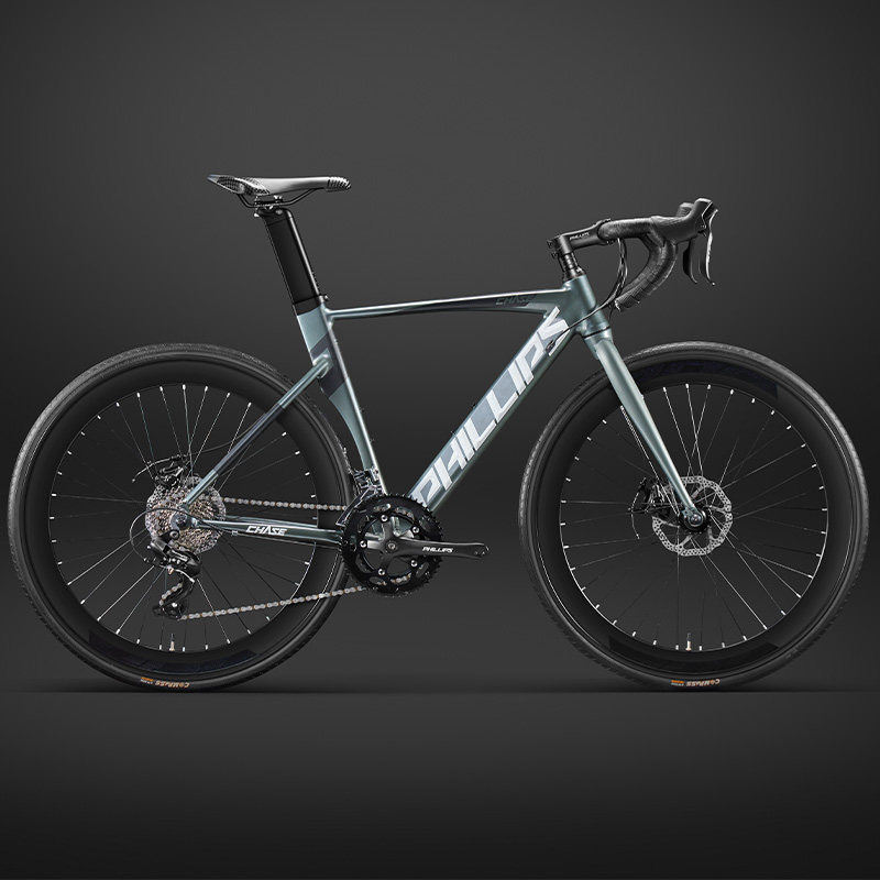 菲利普铝合金公路车自行车男式款竞速级骑行超轻超快赛车成人单车