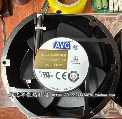 DATC1551B8F DC48V 3.25A 原装正品 172*150*51大风量进口风扇