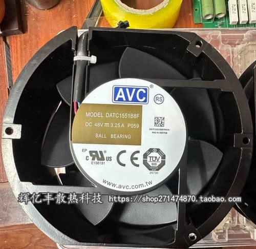 DATC1551B8F DC48V 3.25A 原装正品 172*150*51大风量进口风扇