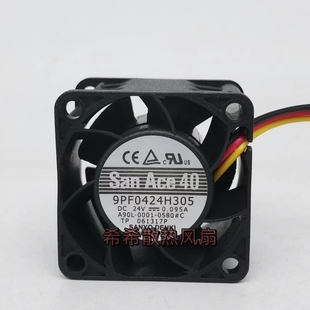 全新发那科风扇 9PF0424H305 A90L-0001-0580#C 24v 4028散热风扇