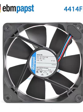 正品ebmpapst 4414F 4414FR 12025 24V5W防水变频器散热风扇