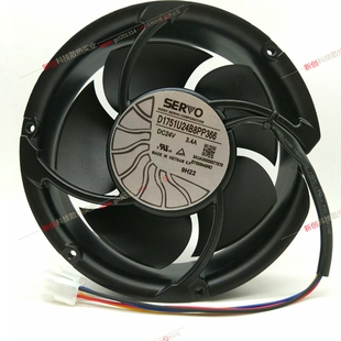 D1751U24B8PP366 DC24V 3.4A 4线原装正品日本NIDEC 日本进口风扇