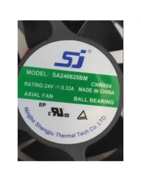 全新sj生久 SA240625BM 6025 6CM/厘米 24V 0.33A变频器散热风扇