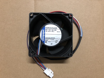 德国 ebmpapst 3214J/39HU/2N/3214JH/2H3F 24V   变频器散热风扇